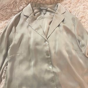 H&M Satin Shirt